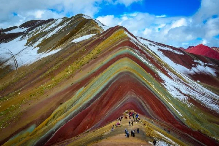 Peru montaña de colores